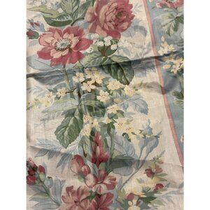 New Vintage Waverly Carolina Rose Floral Fabric 13 Yards Vintage Romantic Crafti